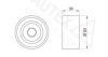 VOLVO 3531186 Tensioner Pulley, timing belt